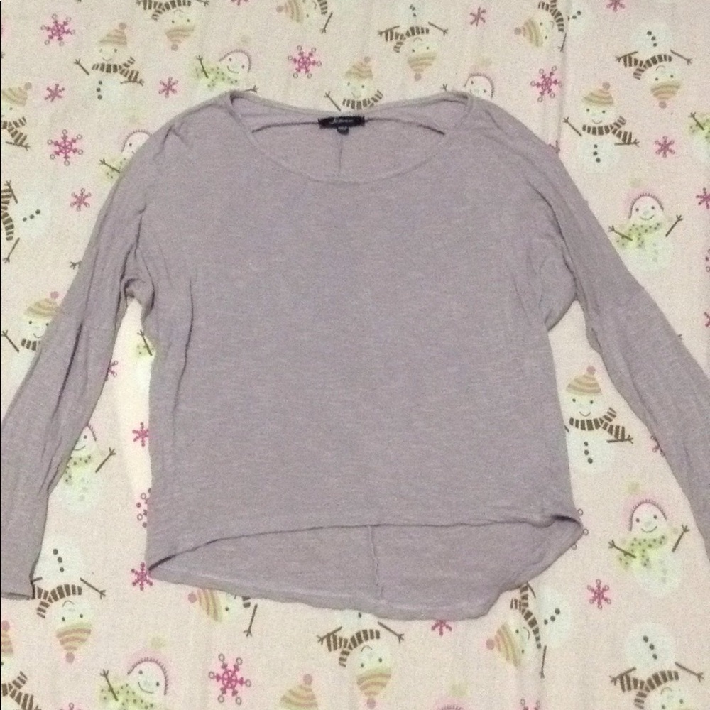 Light Lavender Crop Top